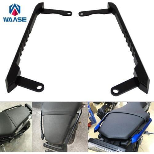 Waase For Yamaha MT-09 FZ-09 MT09 FZ09 2014 2015 2016 Rear Grab Bars Rear Seat Pillion Passenger Grab Rail Handle
