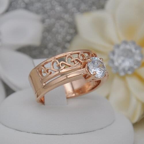 ЗАО "Красная Пресня" Rings With Cubic Zirkonia For Women