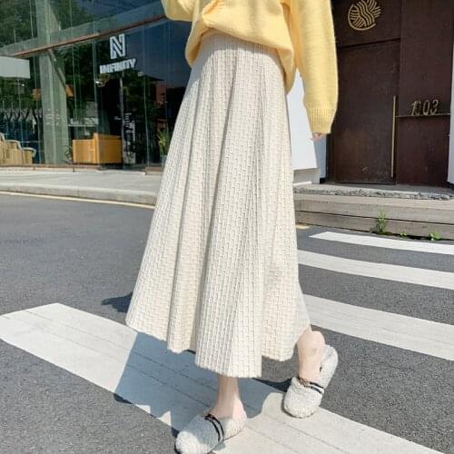 ZEBEEN Women's Knitted Skirts