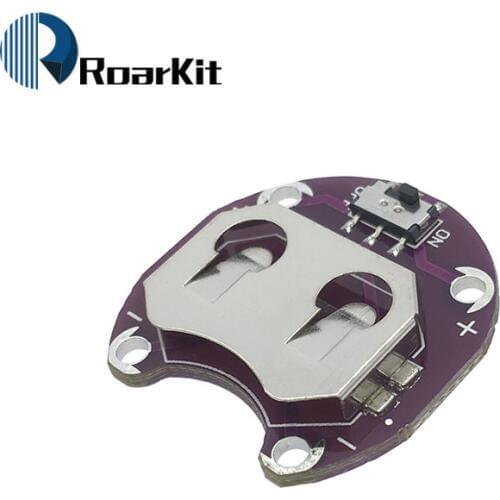 1pcs Smart Electronics New for Arduino LilyPad Coin Cell Battery Holder CR2032 Battery Mount Module