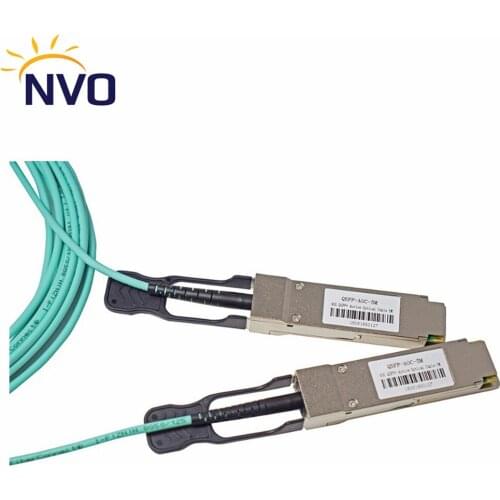 2pcs/lot, 40G QSFP AOC Cable 3M, 40G QSFP+ to QSFP+ AOC Optical Fiber Cable 3 meters MPO SFP Module OM3 OM2 Active Optic Cable