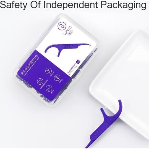 50pcs/box Daily Tooth Cleaning Professional Dental Floss Testing Food Grade Fast Ship