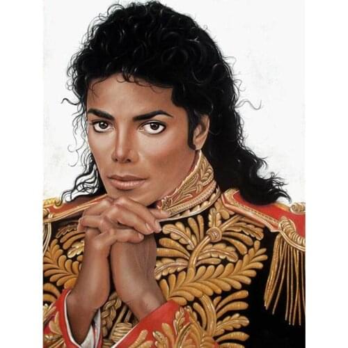 5D DIY Michael Jackson MJ Diamond Painting Full Square Cross Stitch Diamond Embroidery Mosaic Picture Of Rhinestone