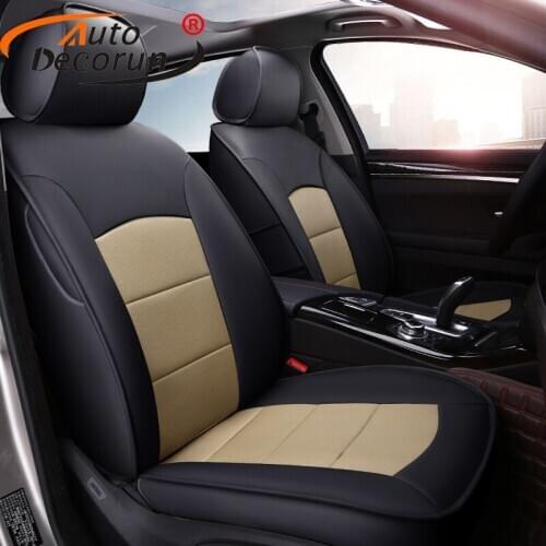 AutoDecorun Genuine Leather Automobiles Seat Covers for Mercedes-Benz GLE350 GLE 300 320 450 Coupe Seat Cover for Cars Styling