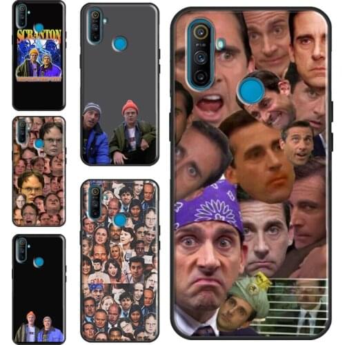 Lazy Scranton The Office For Realme 8 Pro 6 7 Q3 Pro GT Neo C15 C3 C21 C11 Phone Case For OnePlus 9 Pro 8 7T 8T 9R