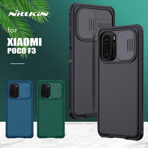 For Xiaomi Poco F3 Case Nillkin CamShield Case Slide Camera Case Ultra Thin Protection Cover for Xiaomi Poco F3 Case