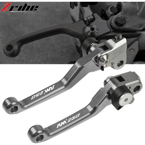 CNC For SUZUKI RMZ 250 2007-2017 Motorcycle Brake Clutch Lever Dirt bike Pivot Lever RMZ250 07-17 2008 2009 2010 Handle Levers