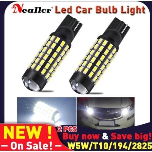 2x LED T10 W5W Clearance Lights Car Parking light For VW POLO Golf 4 5 6 7 GTI Passat B6 B5 JETTA MK5 MK6 CC EOS Touareg Beetle