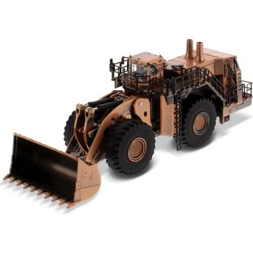 DM 1/125 Cat 994 Wheel Loader Copper Elite Series Diecast Model Toy Gift 85672