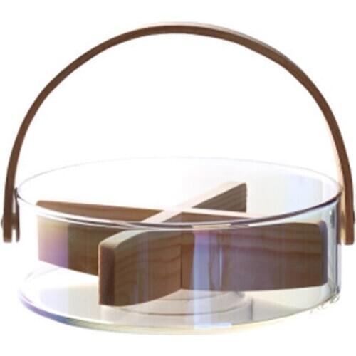 Hand Basket Food Storage Box Nordic Style Tableware Durable Dried Fruit Snack Plate Home Platter Kitchen Accessories