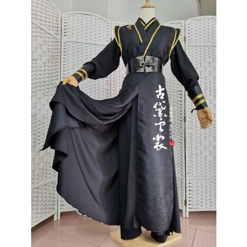 Hot Anime MO DAO ZU SHI Song Zichen Cosplay Costume Tian Guan Ci Fu He Xuan Sha Po Lang Chang Geng Cosplay Suit Hanfu Costumes