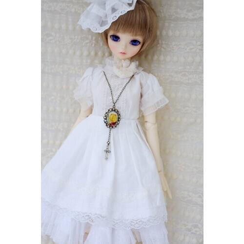 [wamami] 700# 6pcs White Dress 1/4 MSD 1/3 SD DZ AOD BJD Dollfie