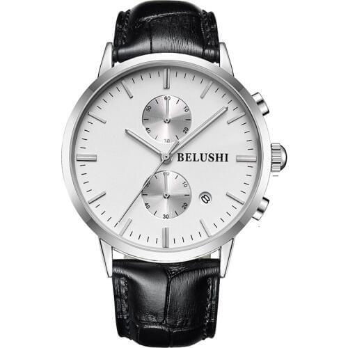 Fashion Sport Mens Quartz Watches Analog Top Brand Luxury Military Waterproof Chronography Wrist watch Men Clock Luminous 42MM