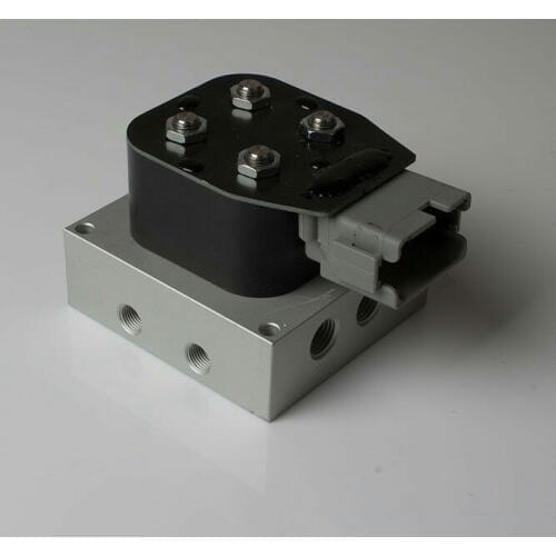 Pneumatic shock absorber 1/4" AA-VU4 4-corner solenoid valve unit , Air suspension valve block With Cable plug