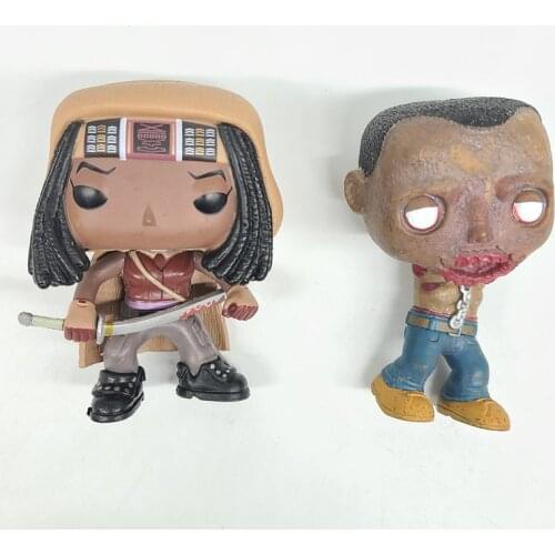 The Walking Dead Action Figure Toy Michonne Zombies Figures PVC Toys For Kids Gift