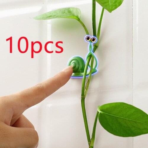 Plant Climbing Wall Self-Adhesive Fastener Tied Fixture Vine Buckle Hook Garden Plant Wall Climbing Vine Clips Fixed Buckle Hook