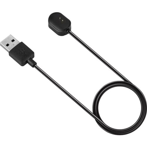 1M USB Charging Cable Data Cord Wire Dock Charger Adapter For Xiaomi Amazfit Cor 2 Band2 Huami Midong Smart Band Wristband A1712