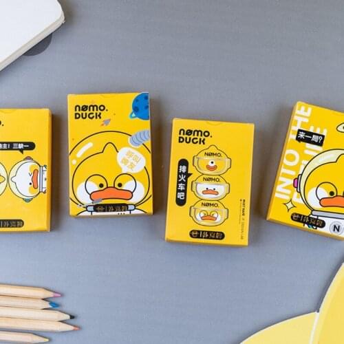 W3JF Childrens Brain Game Poker Game Educational Toy with Cute Ducks Portable Educational Toys