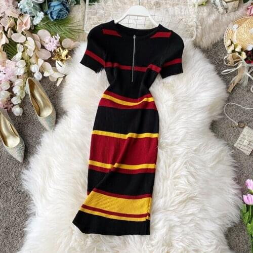 YMXJYWL Summer Dresses With Sleeves