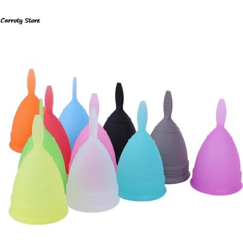 1Pcs Silicone Menstrual Cup Feminine Hygiene Reusable Women Health Period Cup Menstrual Lady Cup