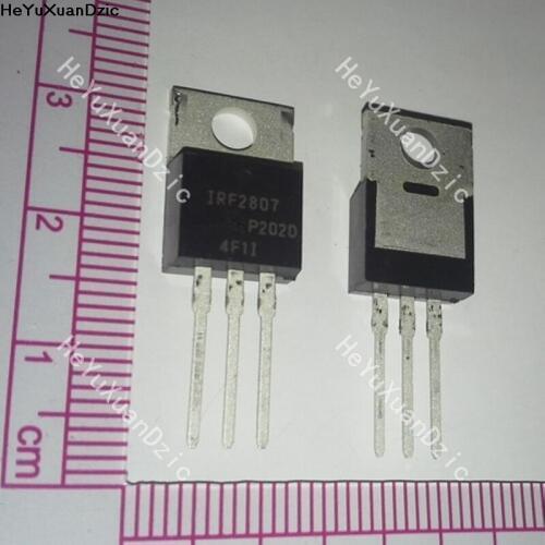 10Pcs/ lot IRF2807PBF IRF2807 IRF2807 MOSFET N-CH 75V 82A TO-220 New original