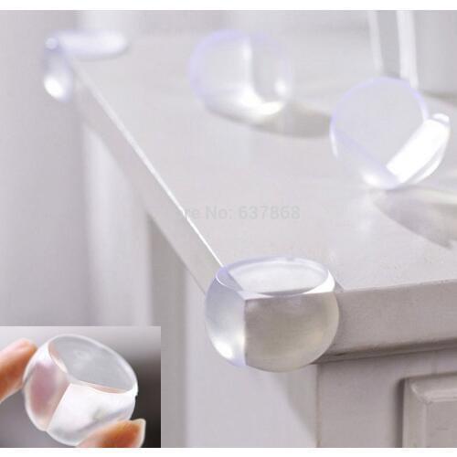 5pc freeshipping baby safety product baby proofing glass table corner guards child rubber desk corners protector seguridad bebe