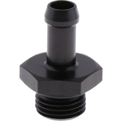 -6 AN Male AN Flare to 5/16 Hose Barb Adapter, Aluminum Fuel Hose Fittings