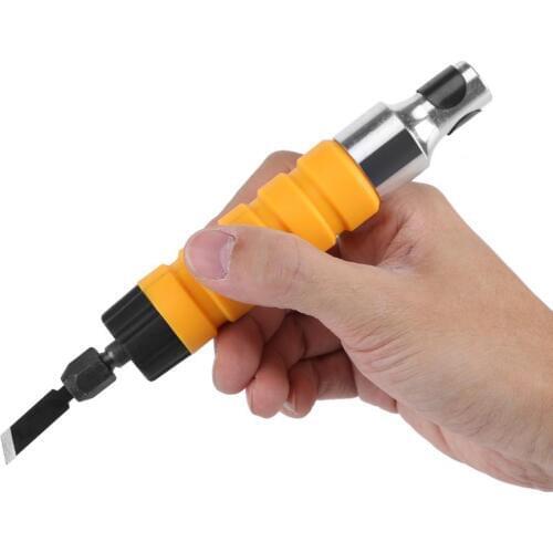 7pcs Electric Woodworking Carving Chisel Engraving Knife Tool with 5 Blades and 1 Wrench Engraving Craft Knives Sculpture Tools