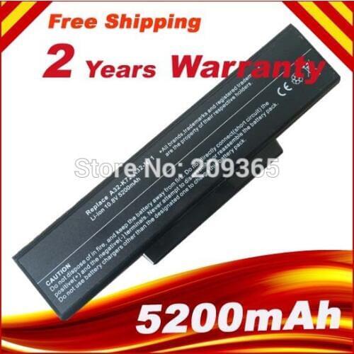 Laptop battery for Asus x73s A72 A72D A72DR A72J K72 K72D K72F K72J K72JA A32-K72 K72S N71 N73 X77