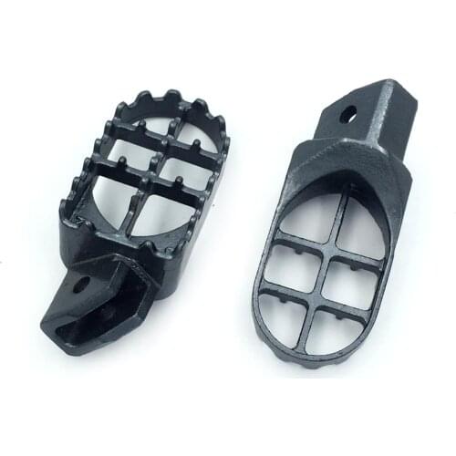 Aftermarket free shipping motorcycle parts GRAY Motocross MX Dirt Bike Racing Foot Pegs For suzuki 1993-2001 RM80 GRAY