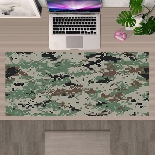 Kawaii Large XXL Mousepad Gaming Accessories Non-slip XL Cool Camouflage Mouse Pad Gamer Mausepad Keyboard Mat Tapis De Souris