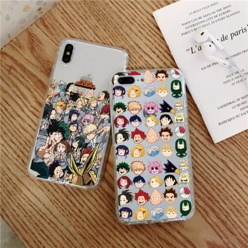Anime My Hero Academia Soft Case For Huawei Nova 5t 8 P30 P20 P10 P40 Lite Pro Honor Play 20 8X 10 9 10i 20 Pro Lite Back Covers
