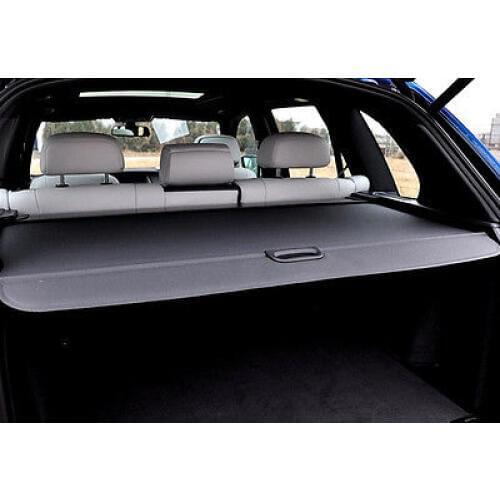 Black Rear Boot Trunk Security Shield Cargo Cover For BMW X5 2014-2015 F15