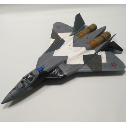 Dual 50mm EDF Toy Electric RC Hobby Jet Model T50 EPO