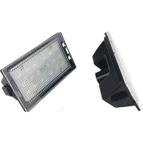 JanDeNing 2pcs Error Free 18 LED License Plate Lights For Land Rover/Discovery/Freelander 2/Range Rover Sport (L320)