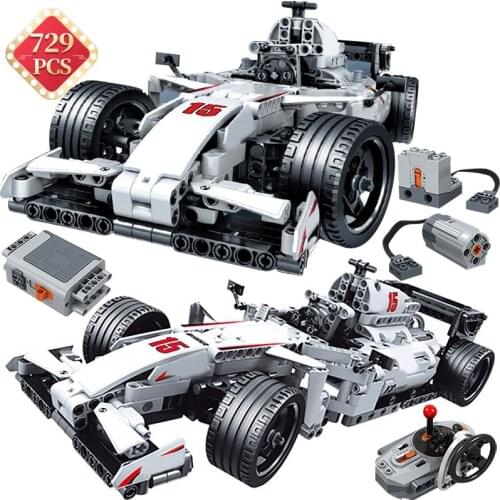 Creative Expert RC Car Building Blocks Rally Racing High-tech Remote Control Model STEM Enlighten Bricks Toys for Boys Gifts