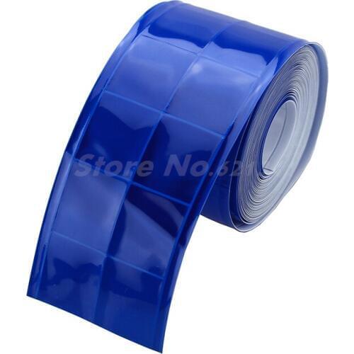 Blue Reflective Tape PVC Belt Stripe Warning Tape Sew On Clothes Cap Bags 50mm (2") x 5meters