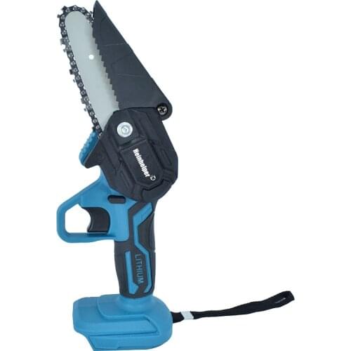 Mini Electric Saw Chainsaw Cordless Fruit Tree Woodworking Garden Tools Hand Held Wood Cutters compatible for Makita 18V Battery