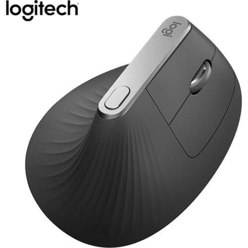 Original Logitech MX Vertical Mouse Ergonomic Laser Bluetooth&Unifying 400-4000DPI Rechargeable Mouse For Multi-function Office