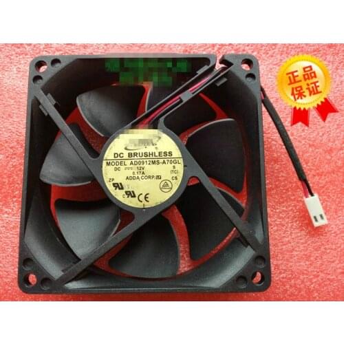Original 9025 ad0912ms-a70gl DC12V 0.17a 9cm mute chassis power fan