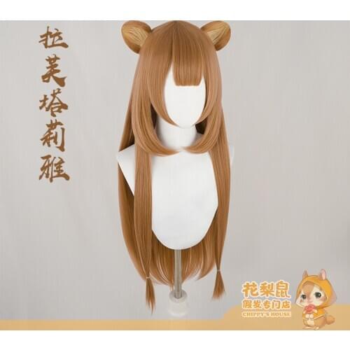 Raphtalia Wig Anime Tate no Yuusha no Nariagari Raphtalia Cosplay Wig with EARS The Rising of the Shield Hero