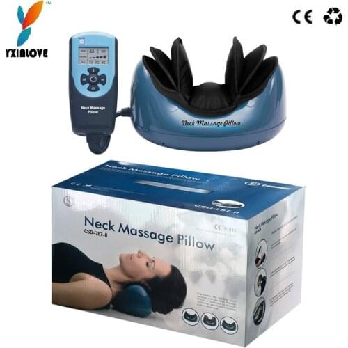 Airbag massage neck pillow Electric Infrared therapy shoulder neck care Vertebra therapy neck pillow massager