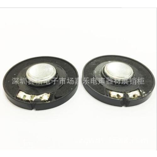 Manufacturers supply 40mm black magnetic 32 ohm 0.25W environmental protection speaker false inner magnetic headphone speaker