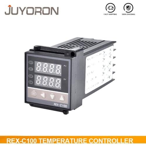 REX-C100 Temperature Controller 110V to 240V Work Voltage 0 to 1300 Degree PID Digital K Type Input SSR Output & Relay output