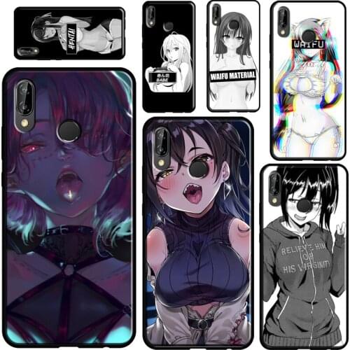 Sexy Anime Girl For Huawei Nova 5T Mate 20 Lite P Smart 2019 2021 Case For Huawei P30 P40 Lite P10 P20 Pro