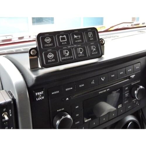 DC12V UNIVERSAL 8 gangs SWITCH PANEL POWER SYSTEM Slim Touch Control switch panel FOR SUV CAMPER RV MARINE