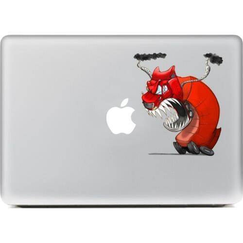 Angry Dragon truck Vulture style Vinyl Decal Laptop Notebook Sticker For DIY Macbook Pro Air 11 13 15 inch Laptop Skin