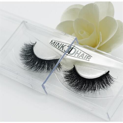 1 Pair 3D Mink Eyelashes Handmade False Eye Lashes Thick Natural Fashion Beauty Makeup Tools Cosmetics Products No.09