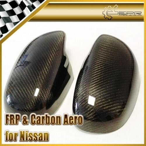 Car Styling For Nissan S14 Carbon Fiber Side Mirror Cover