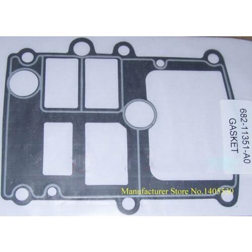 Free shipping gasket for Yamaha outboard motor 2 stroke 9.9 HP 15 HP outboards motors parts No. : 682-11351-A0